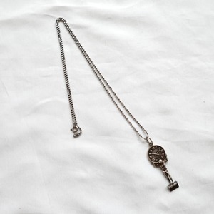TIFFANY&Co. SILVER925 ATLAS CLOCK  NECKLACE