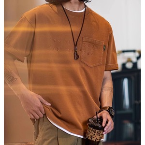 バックタグ刺繍Tシャツ 10147