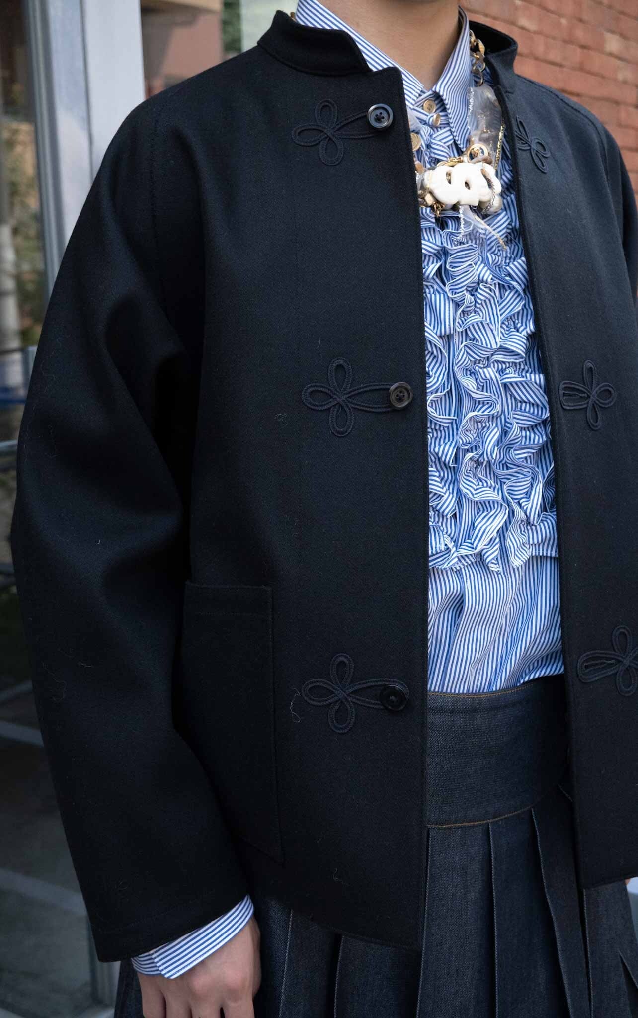 HAVERSACK / Vintage Melton Stand Collar Jacket （221037) | ARCD