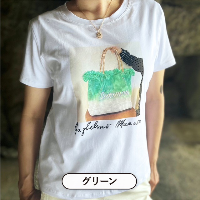 BagプリントTシャツ【全2色】