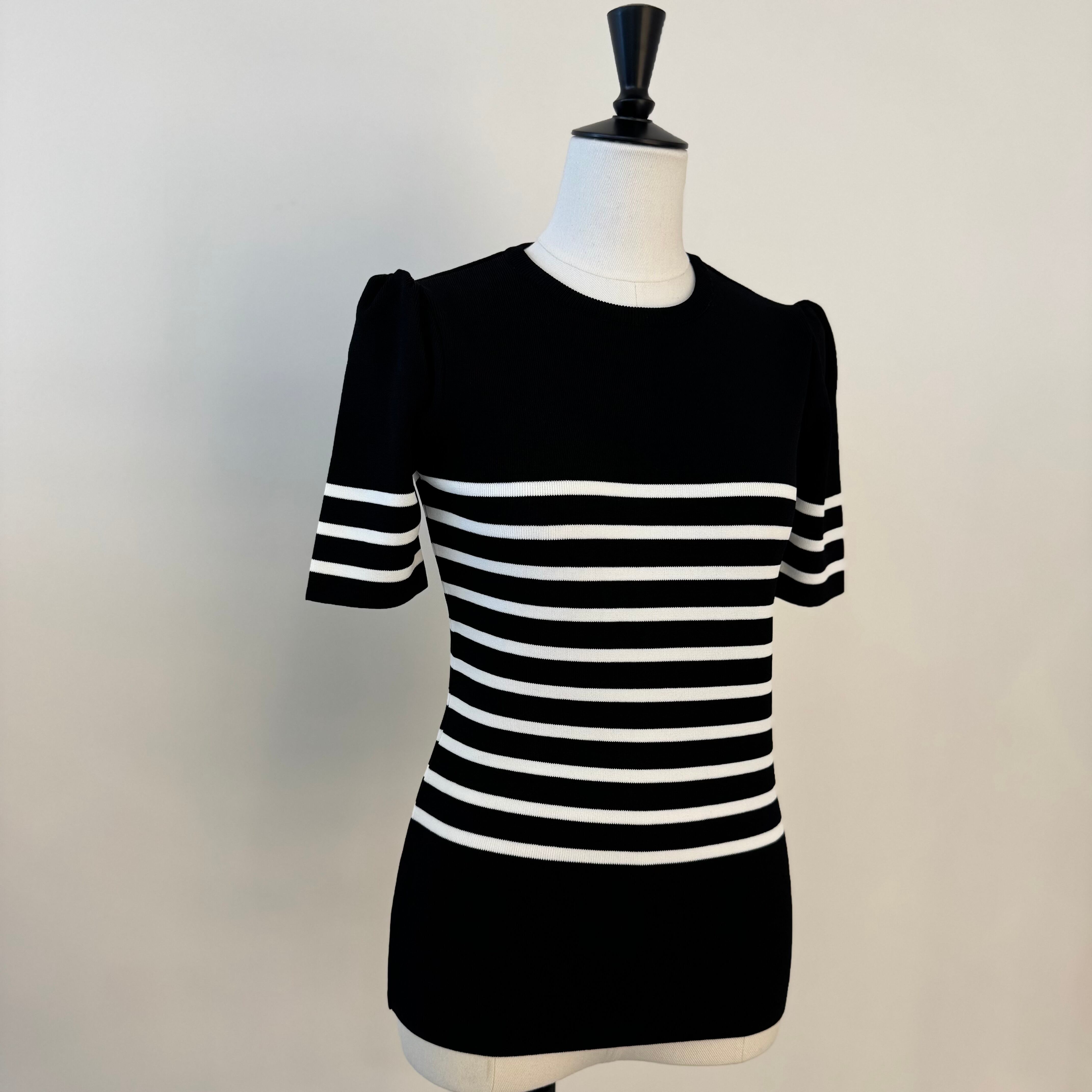 BORDERS at BALCONY SUMMER RAYON KNIT BLACK | FLICKA ASHIYA