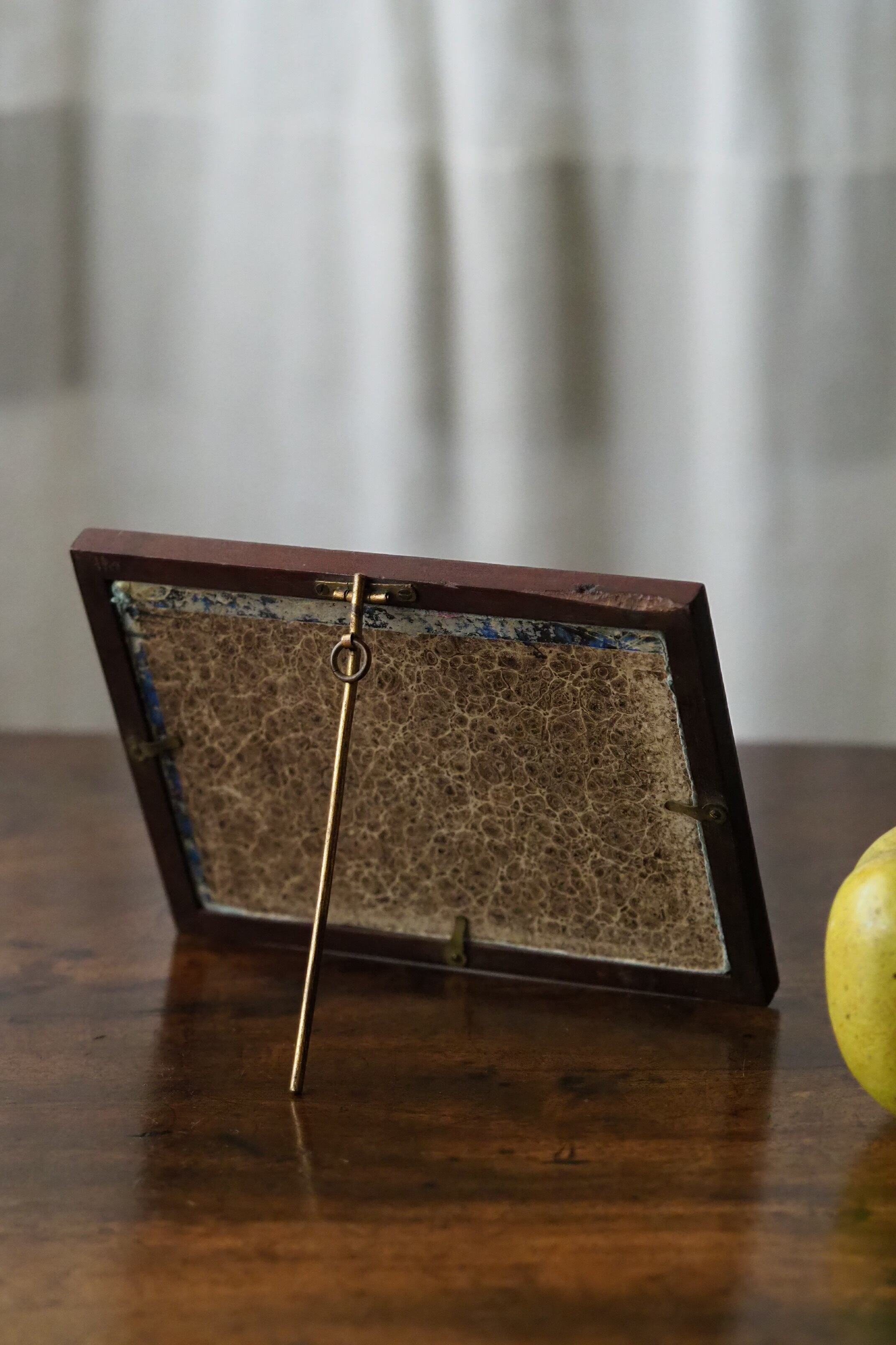 象嵌のモダンなフォトフレーム-antique square photo frame