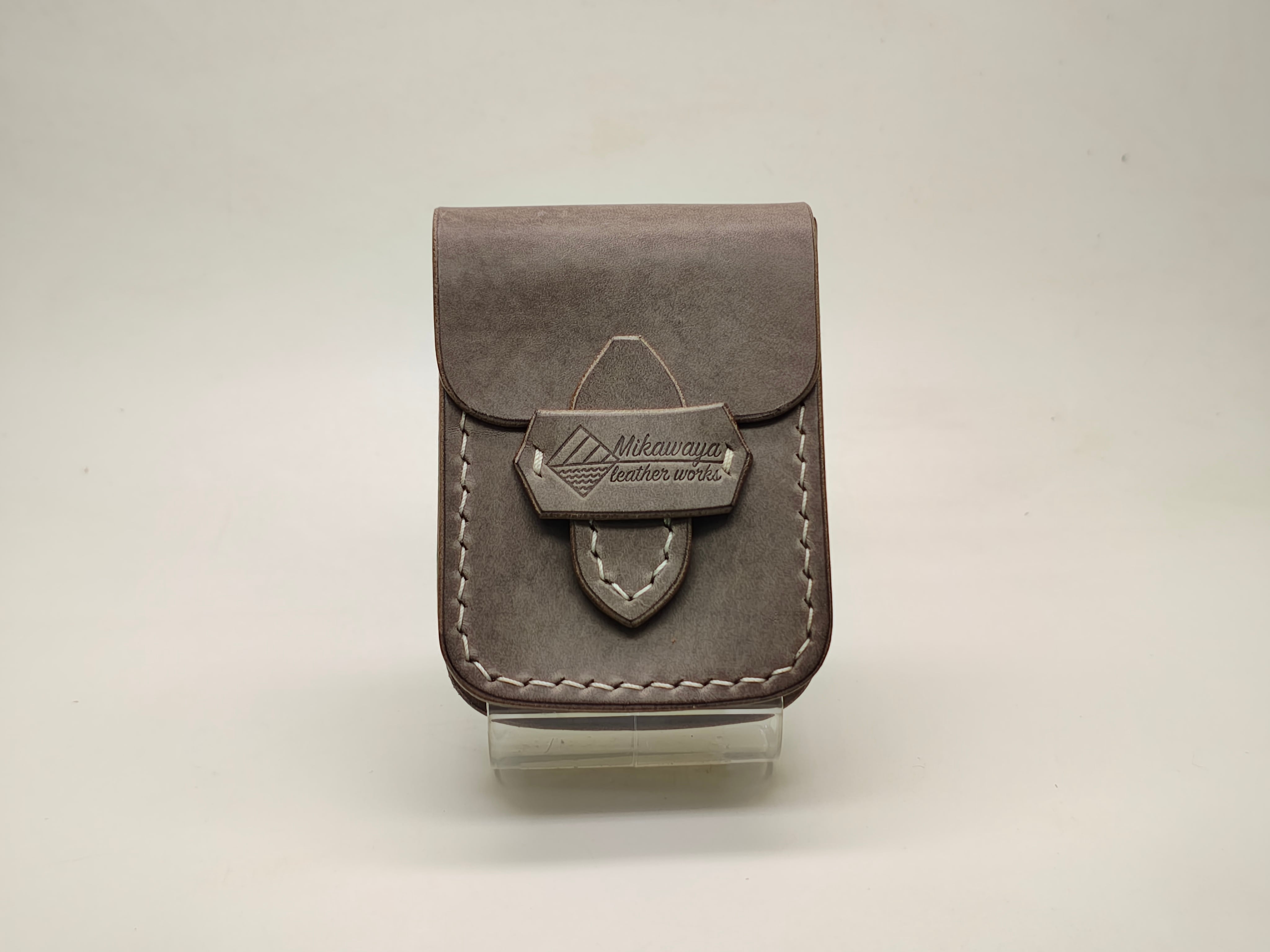 シャグケース シャグポーチ 手巻きタバコ | mikawaya leather works シャグケース シャグポーチ 手巻きタバコ | mikawaya leather works