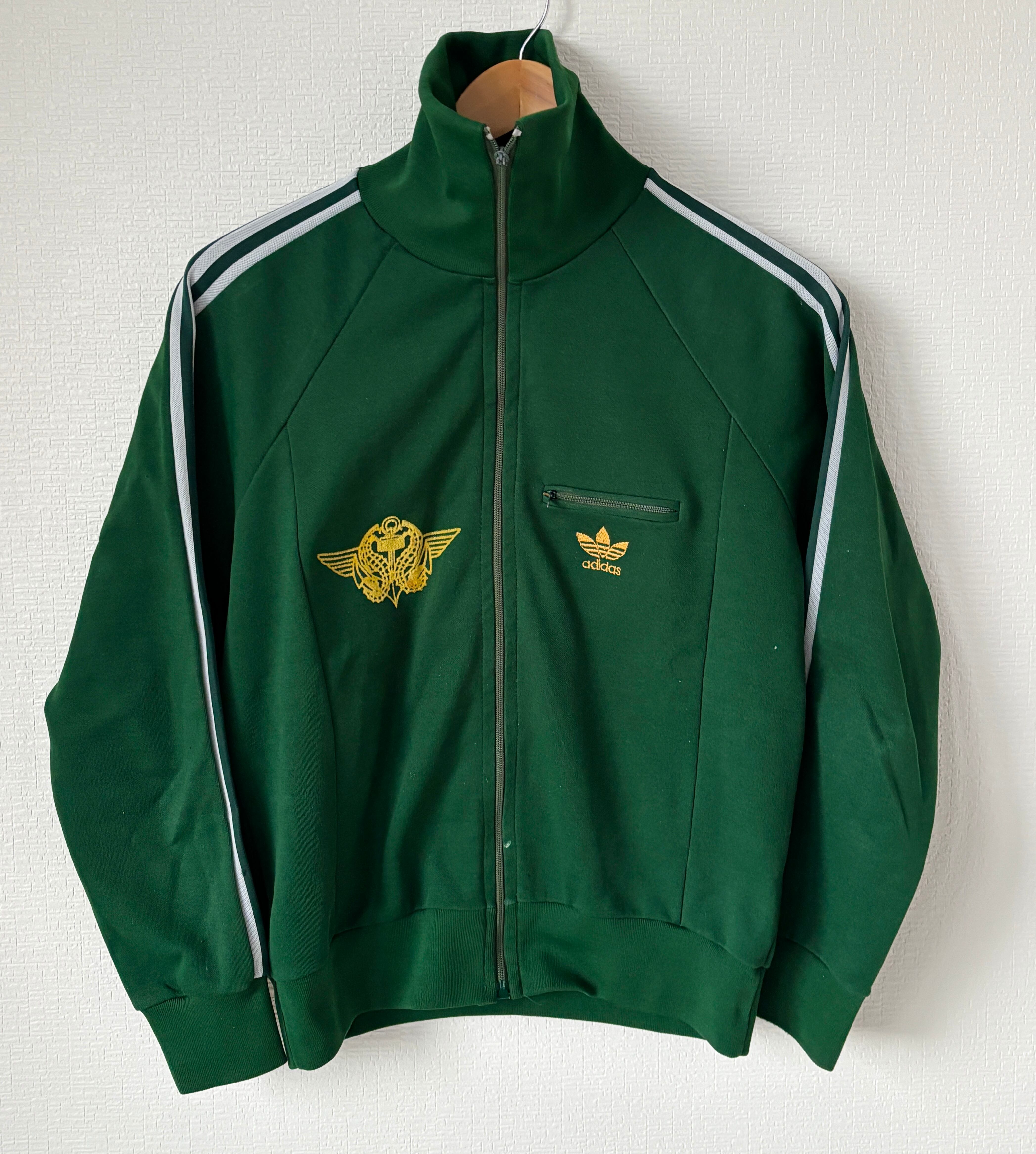 adidas アディダス トレフォイル 刺繍ロゴ サイドロゴテープ ジャージ
