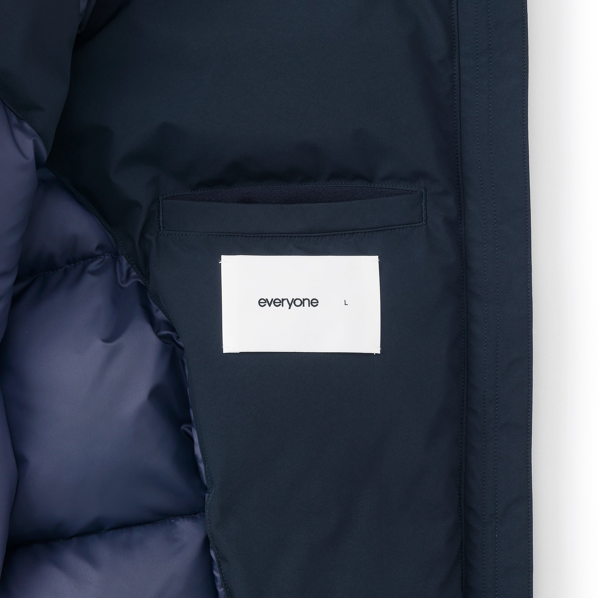 everyone eVent down jacket (NAVY) | everyone