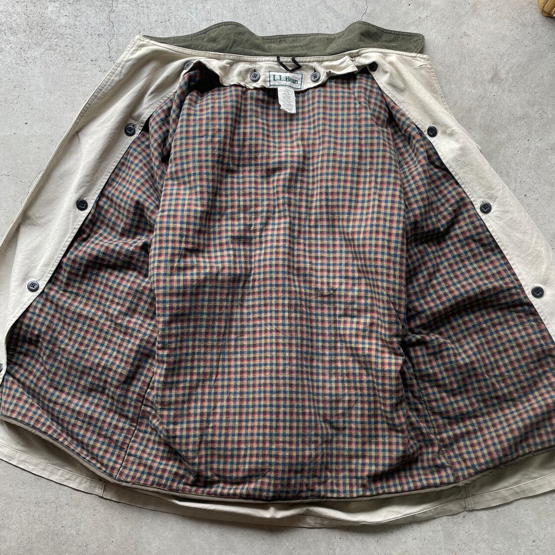 80~90年代 L.L.Bean エルエルビーン ハンティングジャケット ライナー 