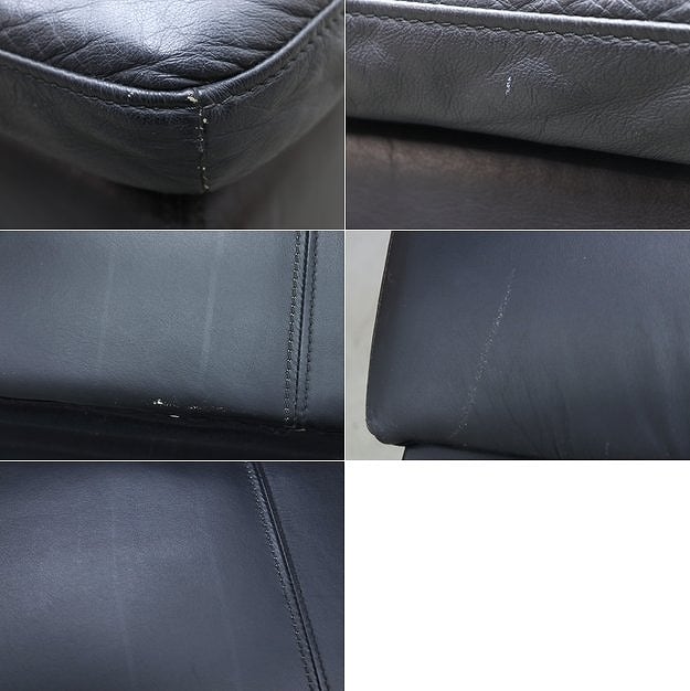 Boconcept ボーコンセプト 本革 Mezzo メッツォ オットマン スツール