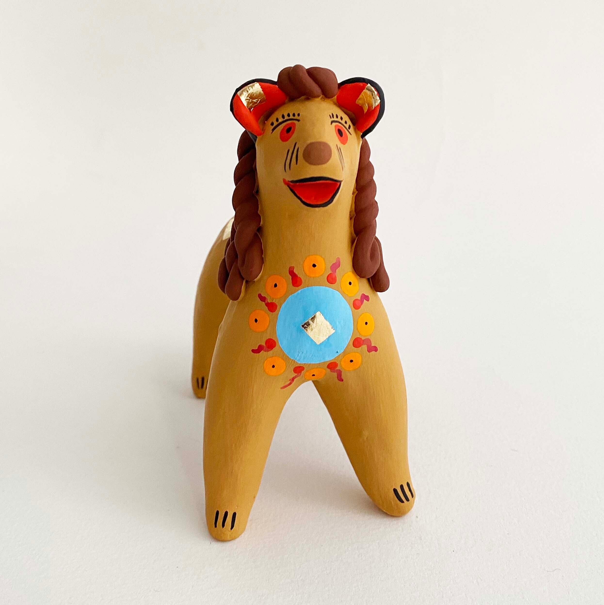 ディムコヴォ土人形 / ライオン(大)