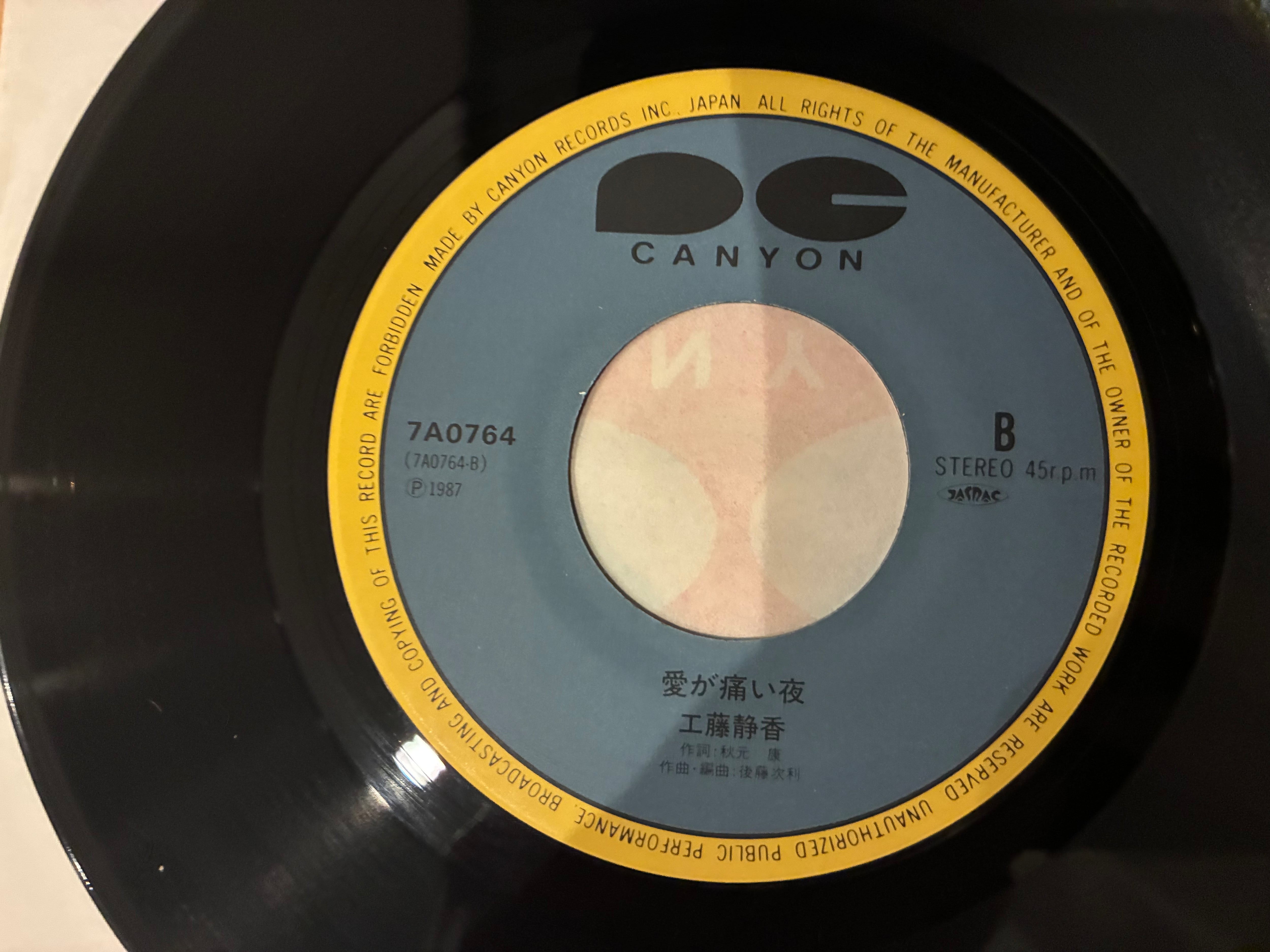 工藤静香 / 禁断のテレパシー | SIXTEEN RECORDS EP