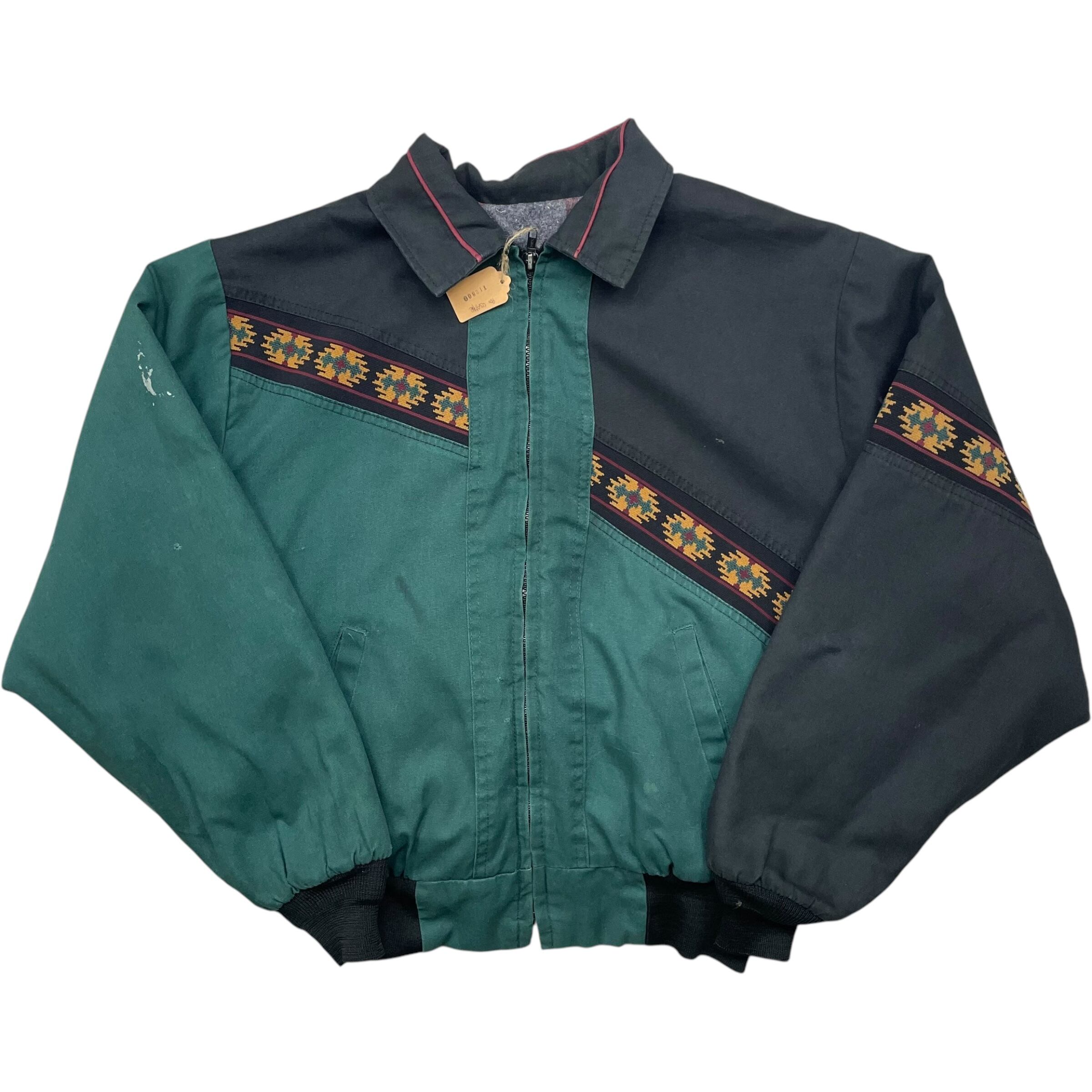 Vintage ウェスタン デザイン ジャケット ブルゾン 古着 Vintage ウェスタン デザイン ジャケット ブルゾン シャツ 古着 SERACE