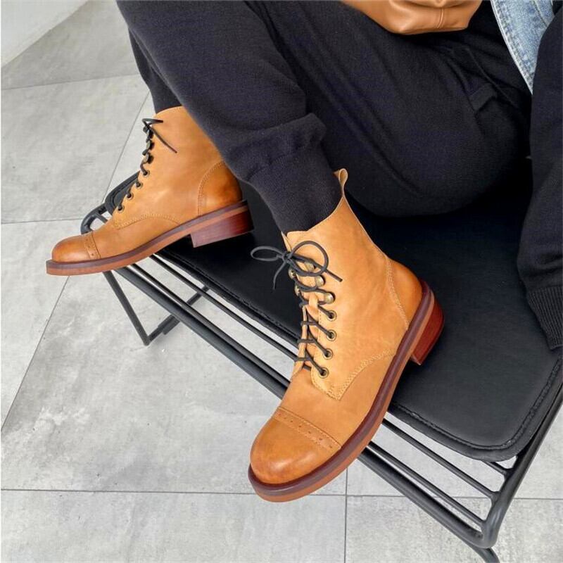 【新作】【送料無料】 ラビングカラークロスストラップ女性用ハイヒール厚底ハイヒールブーツブラックブラウンラウンドトゥハイヒールブーツウィンターブーツ 靴 シューズ 冬物 ラウンドトー 10b320506099671