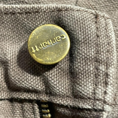 ダークブラウン ダブルニー Carhartt B136 DKB 36×32 詳細写真10