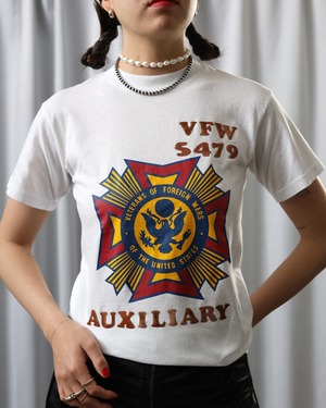 1990's VFW / Printed T-Shirt - 2