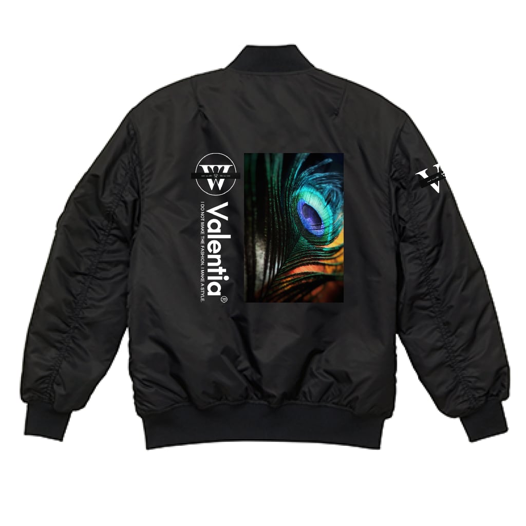 （両面印刷）United Athle タイプ MA-1 ジャケット（中綿入）