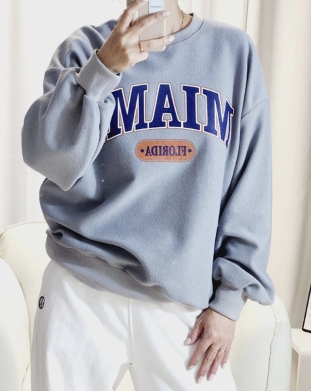 MIAMI ロゴトレーナー