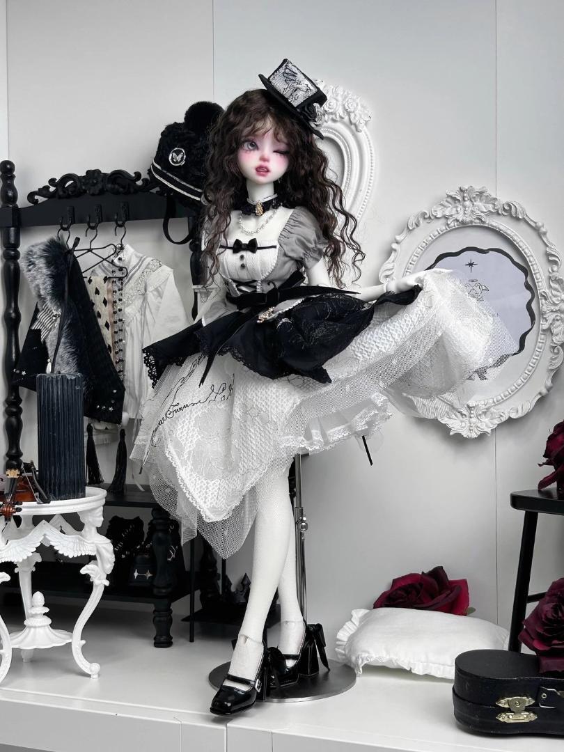 mdd ディーラー様製 メイド服 衣装 セット（即納 BJD 海外ディーラー製 