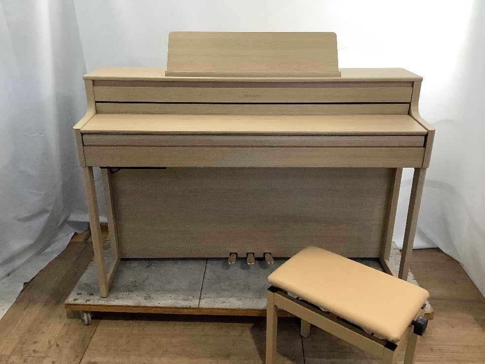 ★43412【電子ピアノ】ROLAND HP704LA 20年製