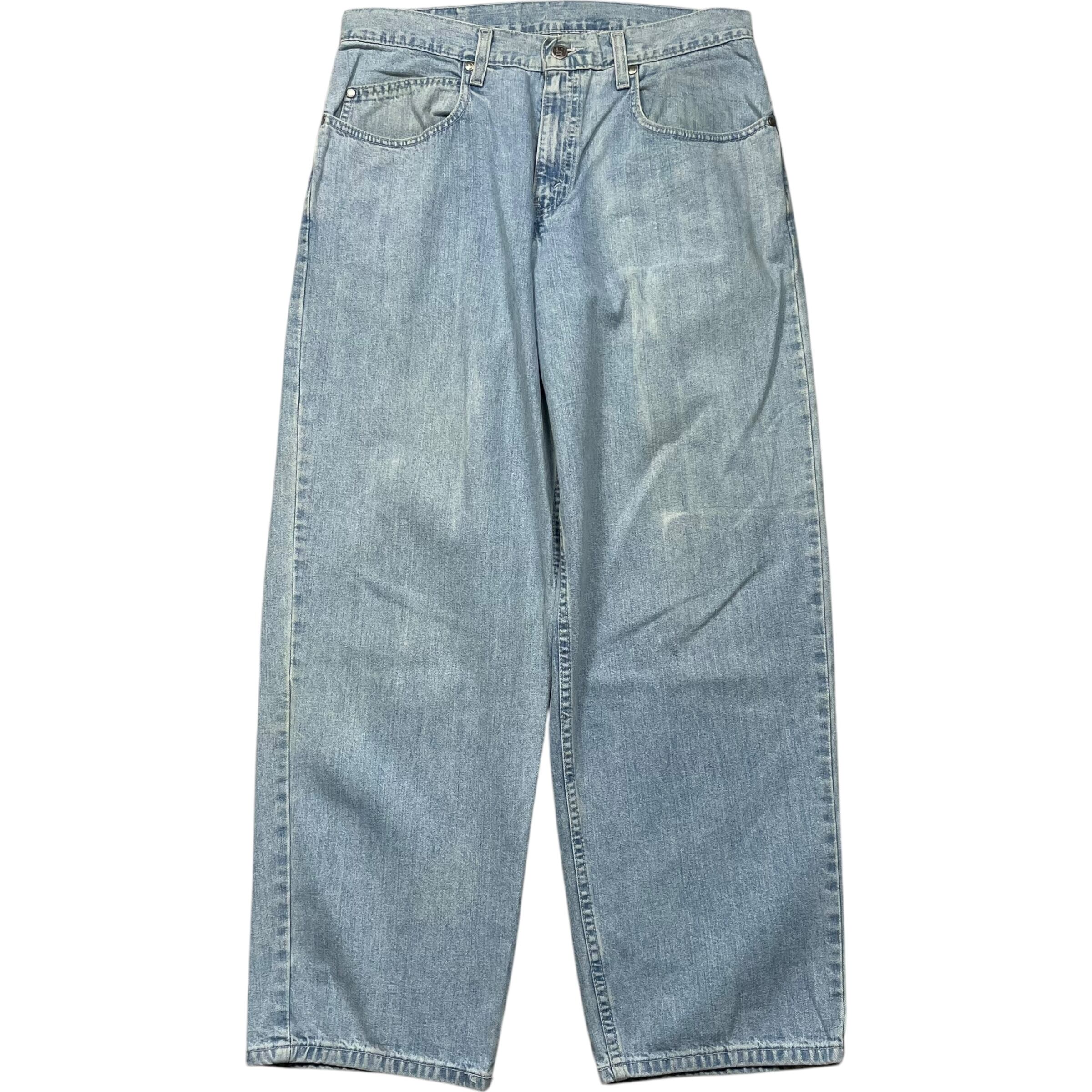 《実寸 W32L30》 Levi's リーバイス L2 デニムパンツ ワイドデニム no.6053