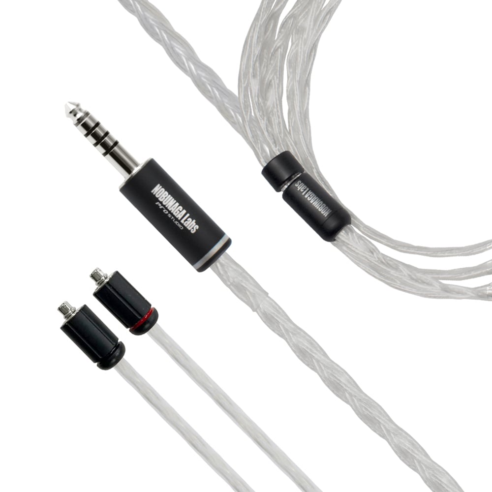 《SALE》【美品中古品】景光-S(かげみつえす)NOBUNAGA Labs PREMIUM:4.4mm5極バランス対応 MMCXリケーブル