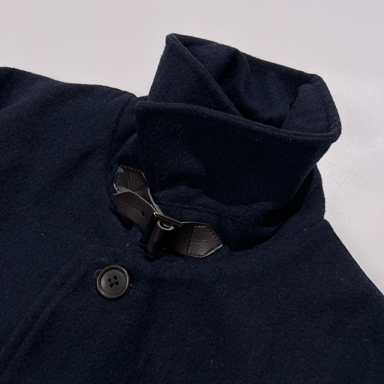 00s KATHARINE HAMNETT キャサリンハムネット ウール コート ジャケット サイズ AL /ネイビー/オールド