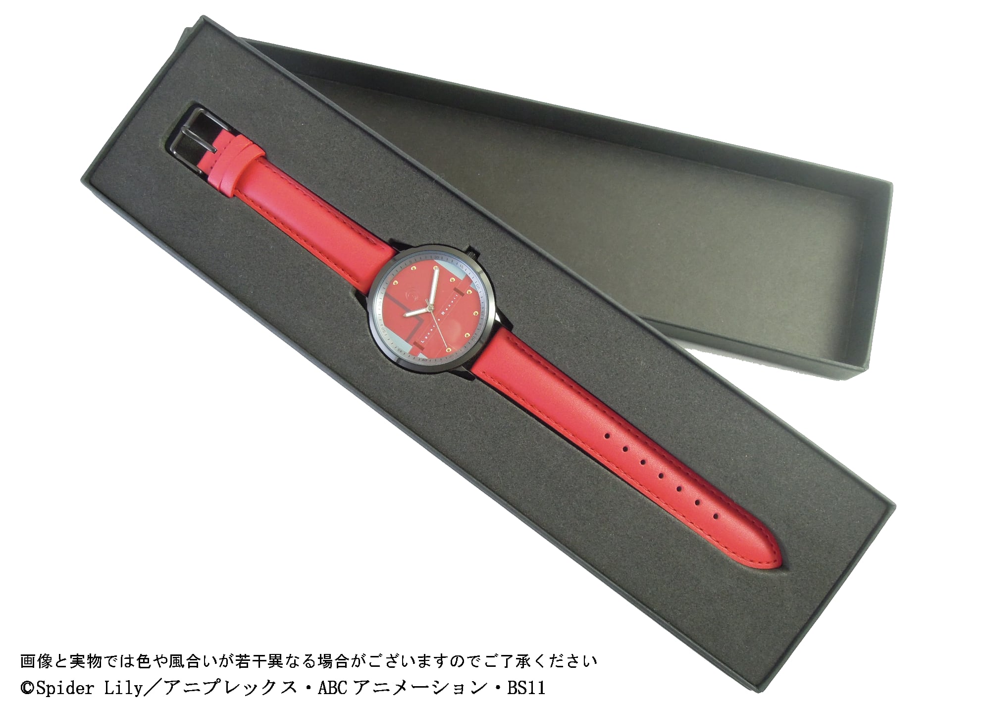 リコリス・リコイル 錦木千束(DA 1st)モデル腕時計 / カラー：レッド
