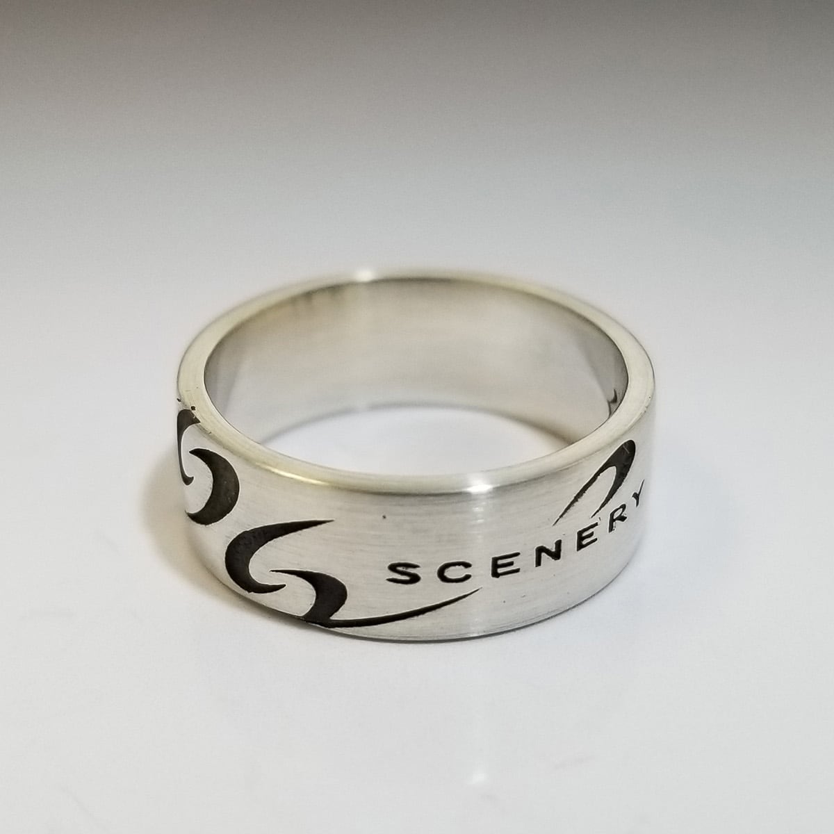 和柄シルバーアクセサリー 然 / 雲間に月　リング 和柄シルバーアクセサリー 然 &frasl; 雲間に月 リング