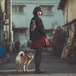 柴犬　デニムシャツ　