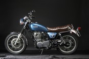 (Custom model)・GOODSEAT "STEP" (Step up)Tuckroll (GENTLE BROWN) SR400 (09YEAR-Final)