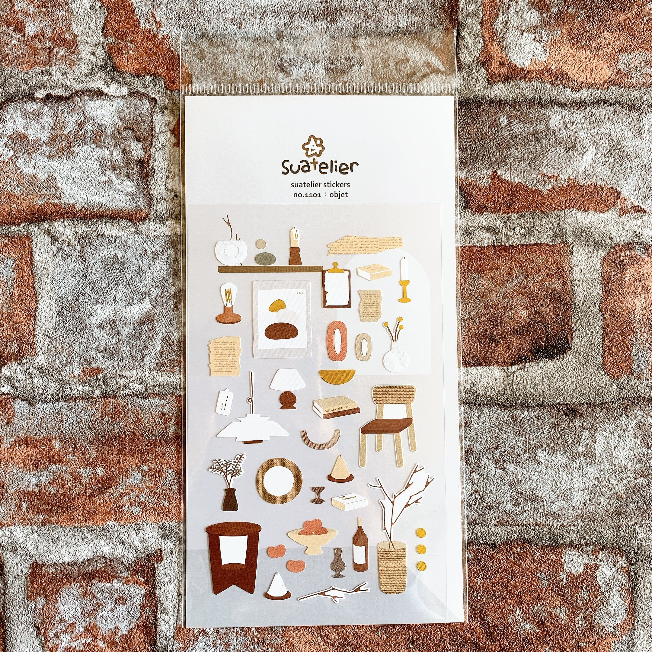 スワテリエ No.1101【objet】suaterir ステッカー