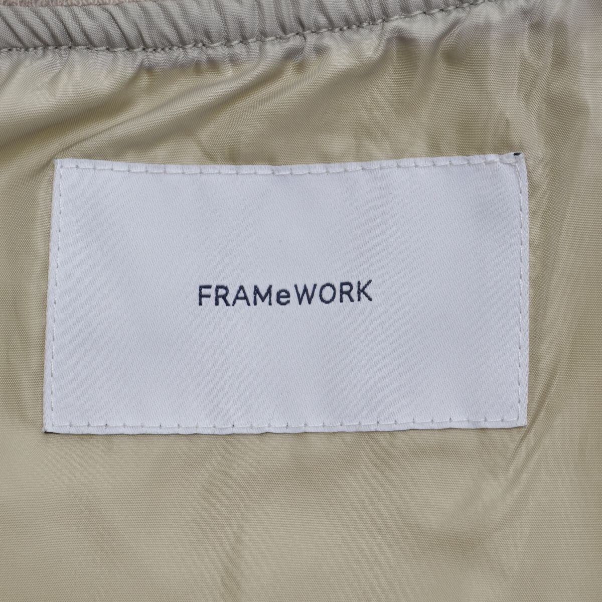 フレームワークの22SS MA-1ジャケット ライトグレー アウター