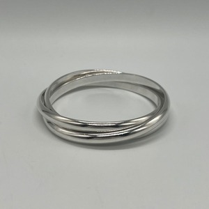 ティファニー TIFFANY ヘビートリニティ 3連バングル SV925