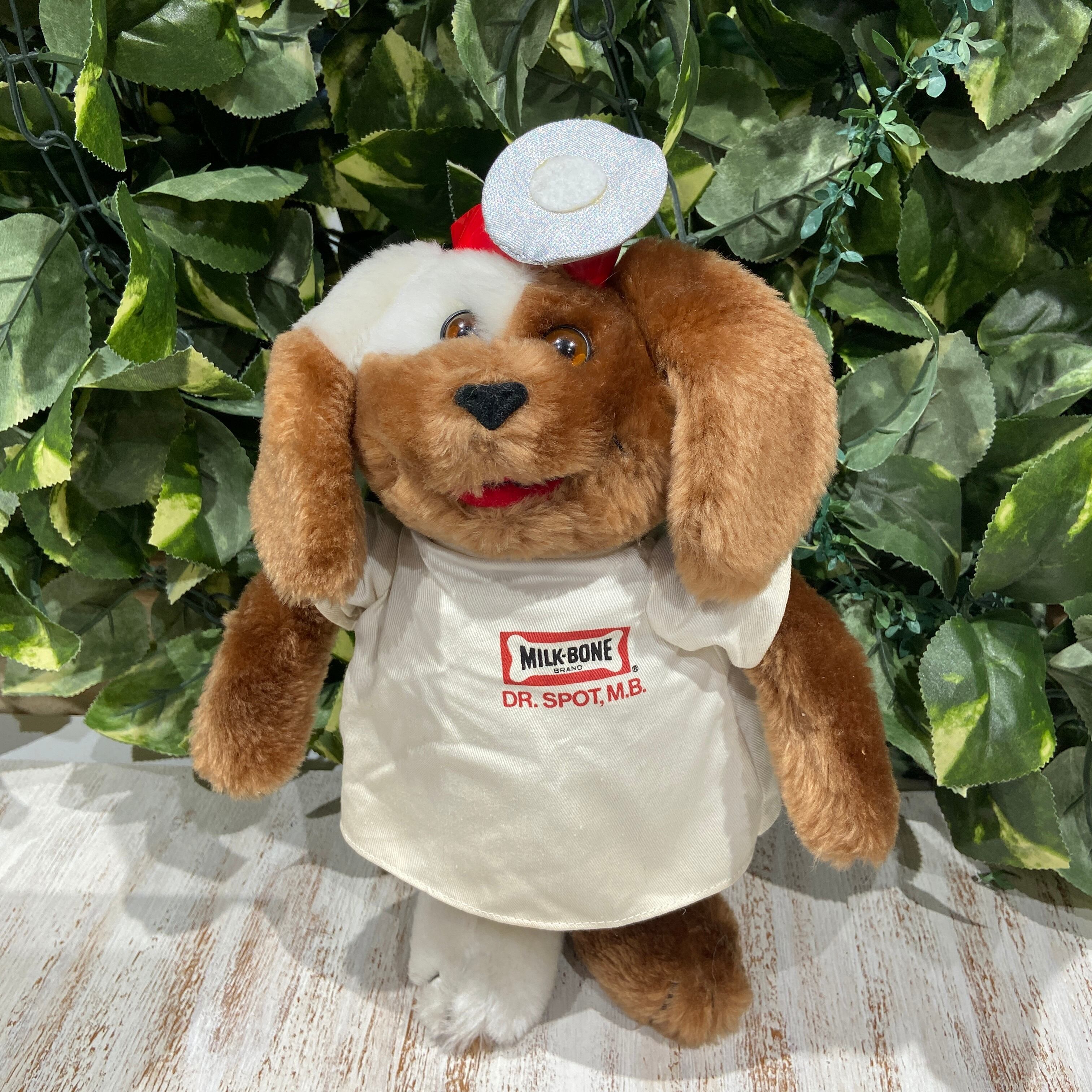 ☆マーブル柄ビッグわんちゃん☆70s☆ビンテージ☆垂れ耳☆犬
