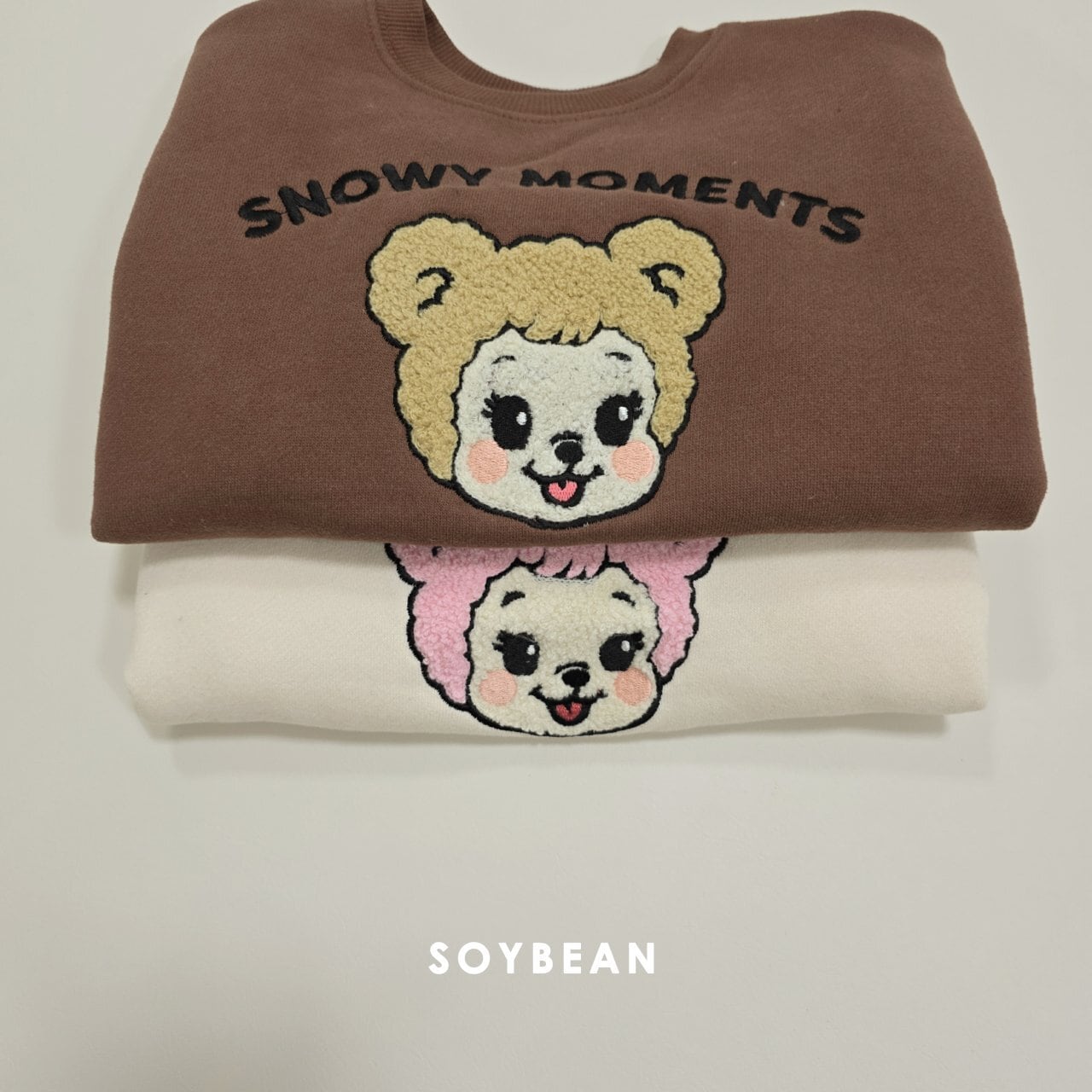 «予約»«ジュニアサイズあり»«soybean» スノウィーmtm 2colors