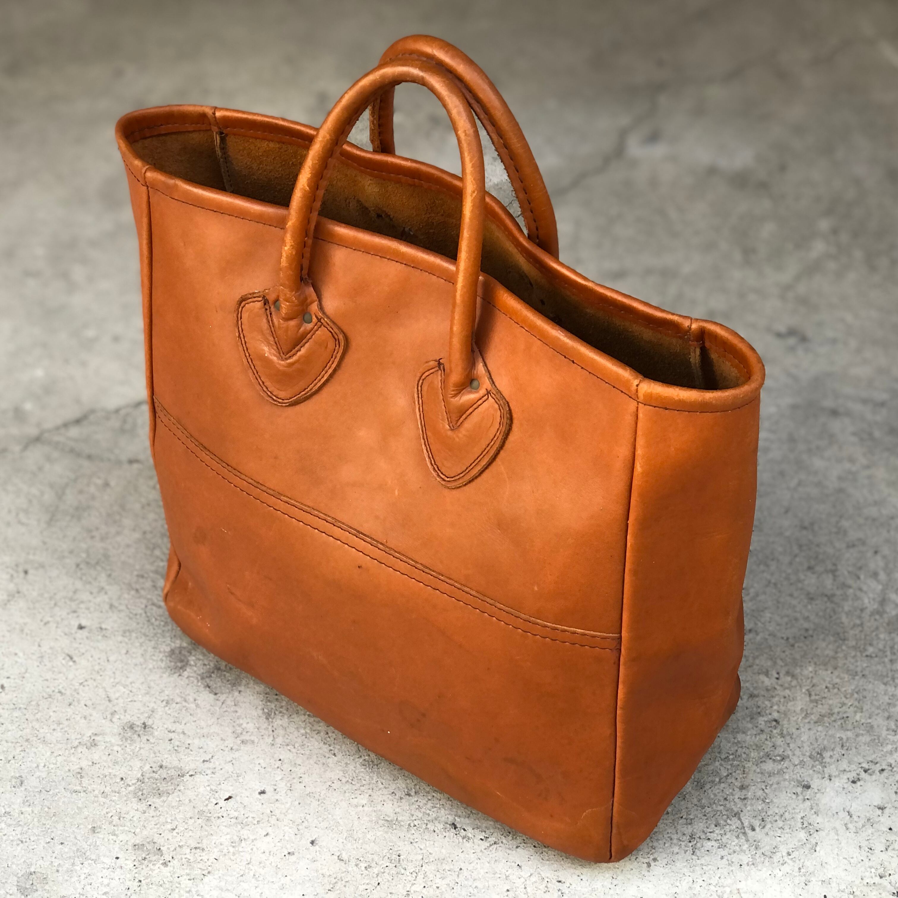 80's LLBean leather tote bag レザーバッグ レザートート | CROUT SAKAE