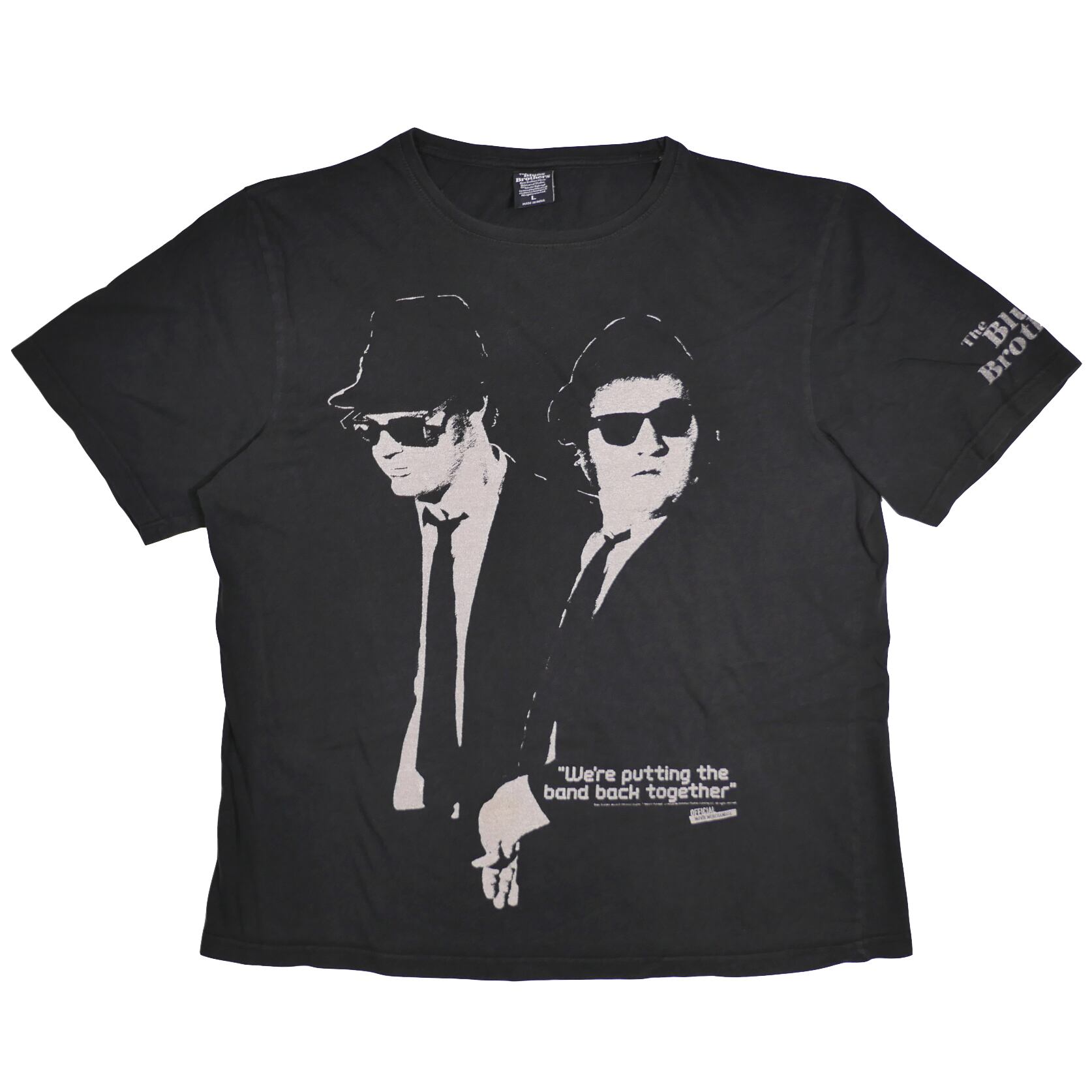 USED【L】Movie Blues Brothers Tee / ©Universal Studios