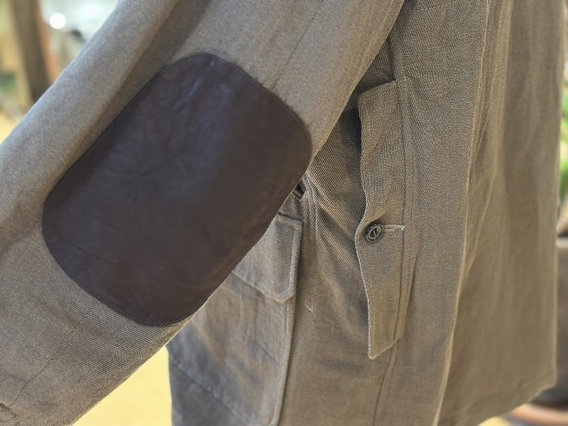 25AW AUBERGE GUARDIAN カバードクロス ハーフコート38 AUBERGE 2025秋冬GUARDIAN ガルディアンカバードクロス