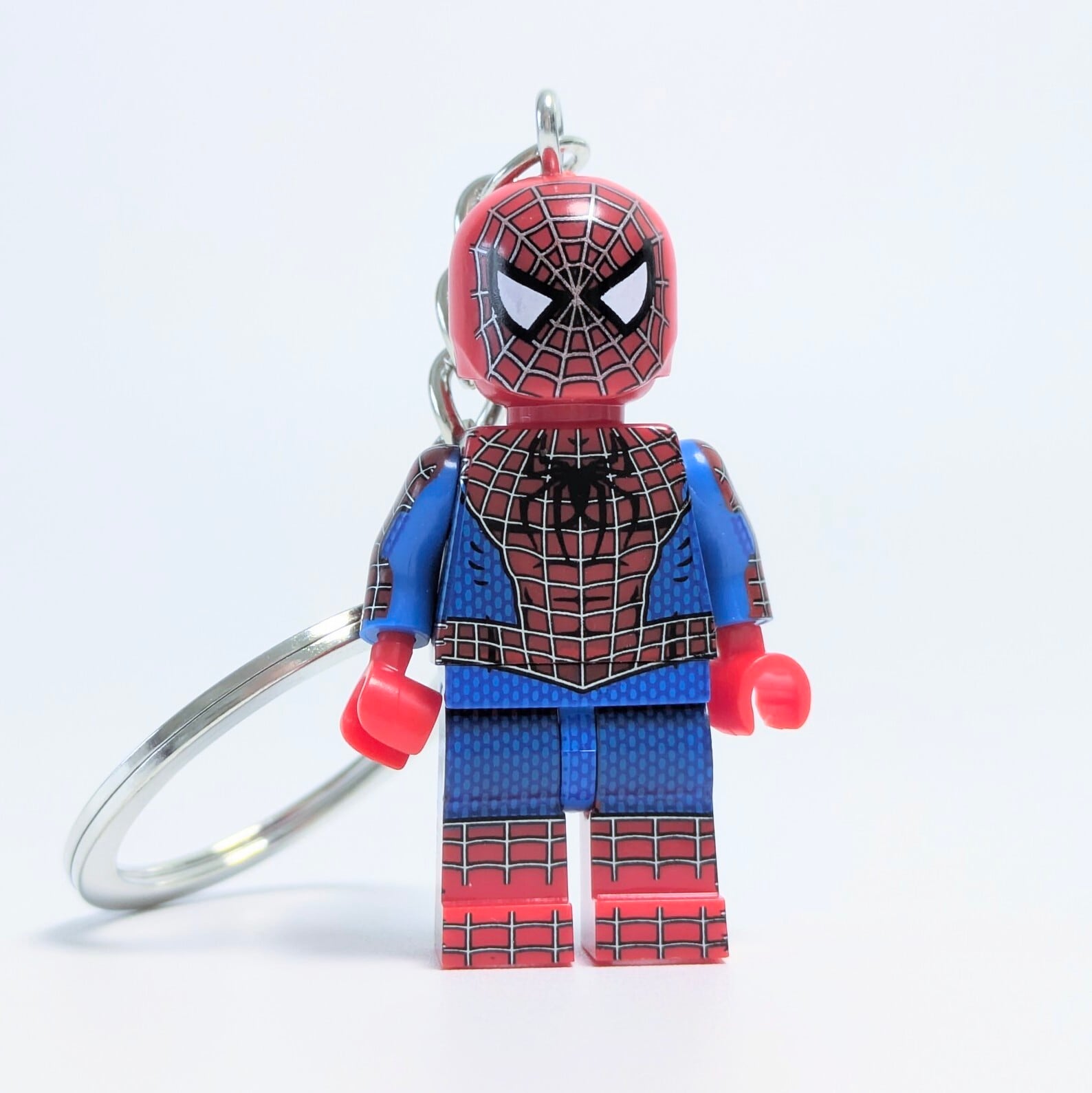 再入荷！☆ブロックフィギュアキーホルダー☆【 Spider-Man