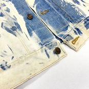 【kimonojk48】着物デニムジャケット KIMONO DENIM JACKET