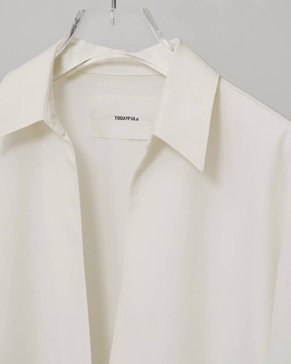 TODAYFUL Silky Skipper Shirts シルキースキッパーシャツ Black