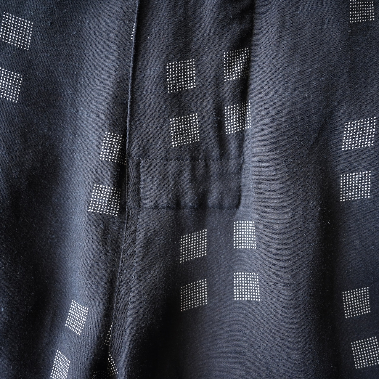 OLD JOE / ORIGINAL PRINTED EASY TROUSER (Square Dot)