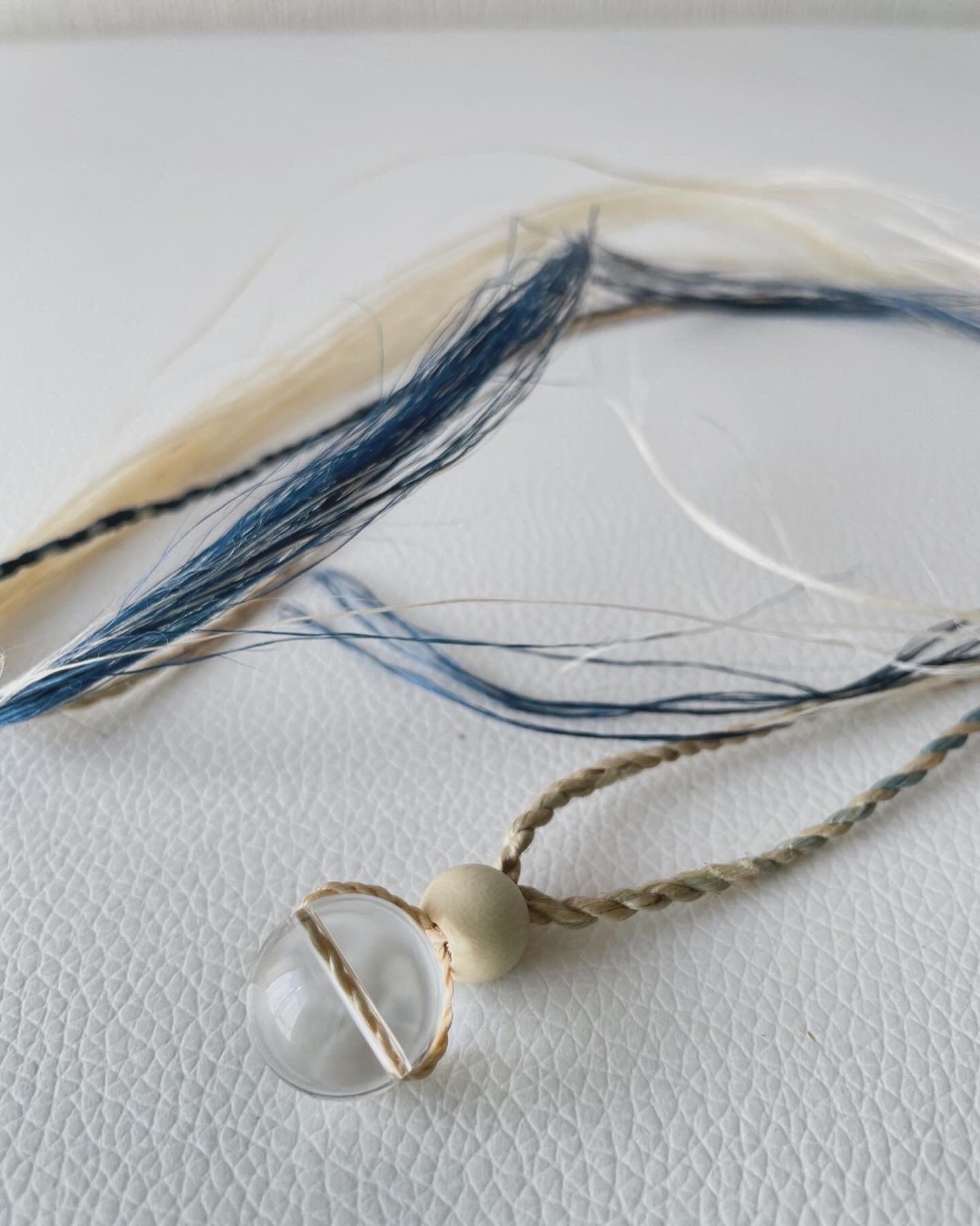 藍染精麻首飾り | 笑店西屋