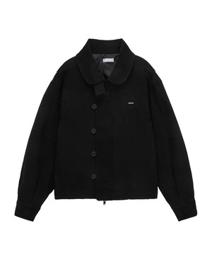 [hug your skin] School bomber jacket (black) 正規品 韓国ブランド 韓国ファッション 韓国代行 日本 店舗 hugyourskin hug ハグユアスキン