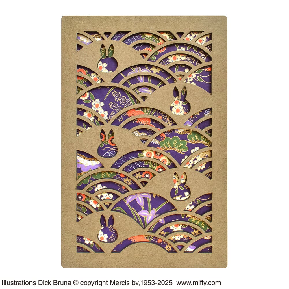 ミッフィー◇透かし彫り御朱印帳◇四季◇Japanese stamp book | AKARI