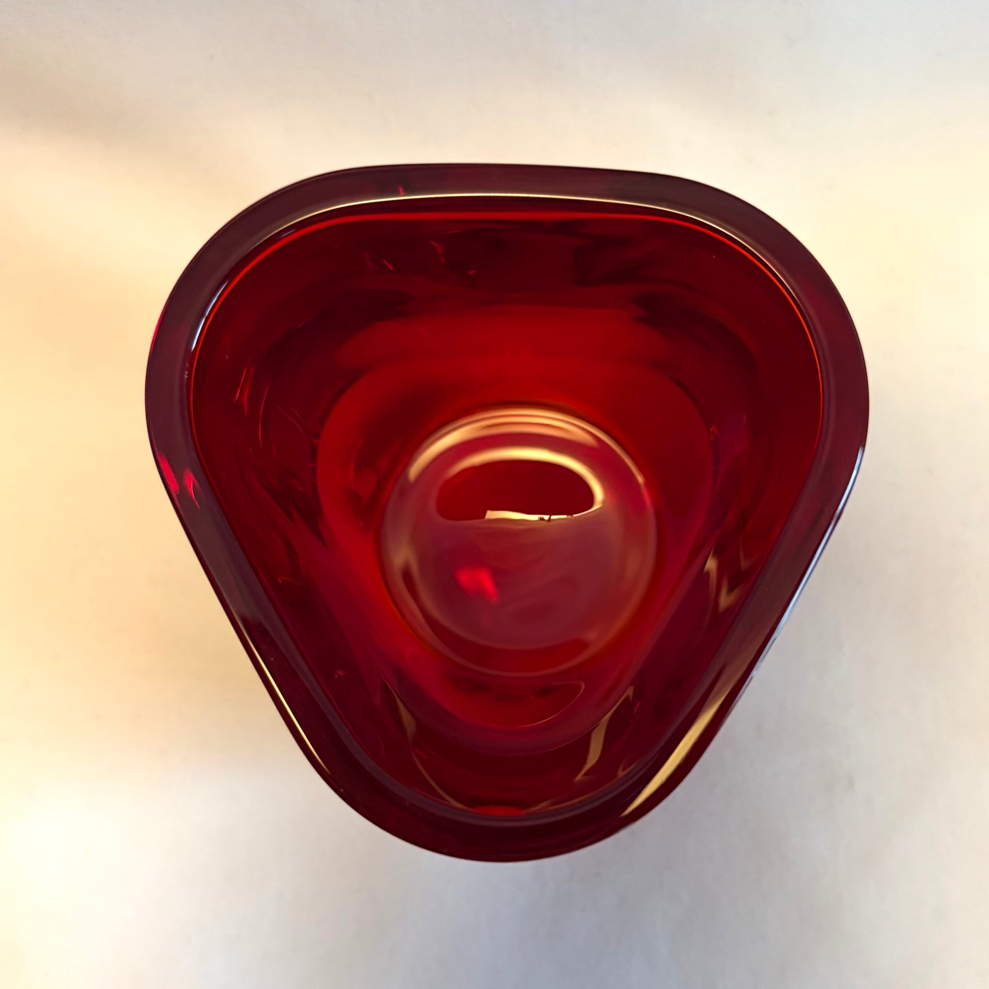 iittala “Tris”（レッド）キャンドルホルダー | 岡山県牛窓にある北欧