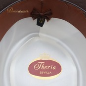 【スペイン製 フラメンコ衣装】ブラウン Tberia コルドベス ハット 帽子 茶色 無地 シンプル ダンス用 つば付き 毛 小物 フラメンコ 衣装 コルドベス ハット 帽子 茶色 スペイン製 Tberia ダンス 小物 おしゃれ シンプル 無地