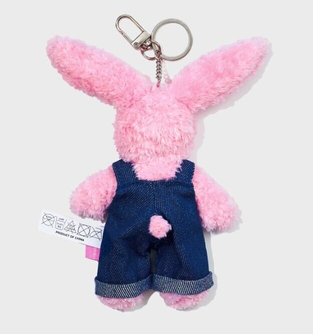 むん！！！未使用★ロジェヴィヴィエ 日本限定 バニーキーリング ☆IVE ウォニョン 着用！！【wigglewiggle】Little Play Bunny (Bear