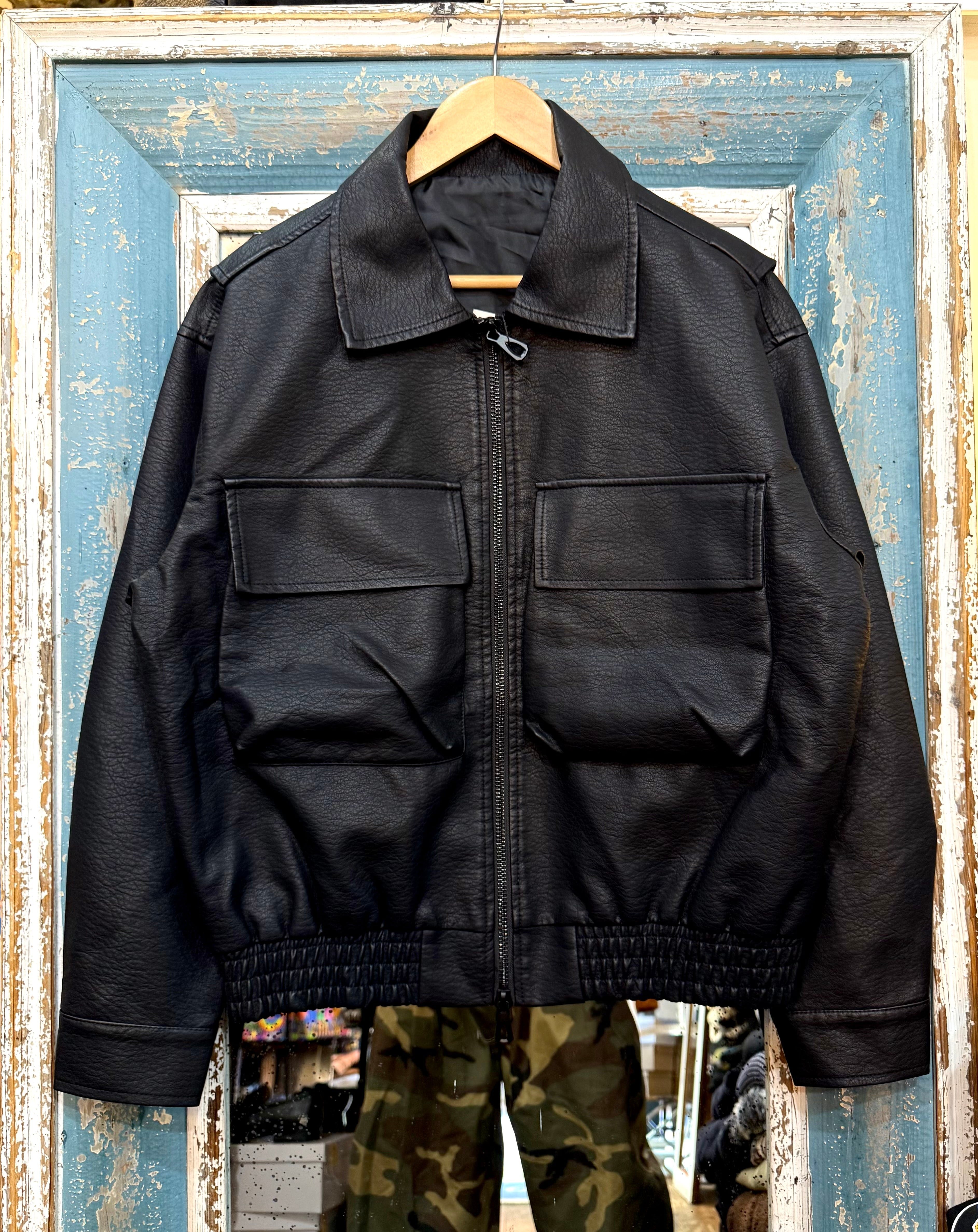 HOUSTON】RAYON SOUVENIR JACKET（ALASKA）スカジャン ブラック | andco