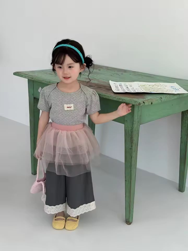バックオープンドットトップス