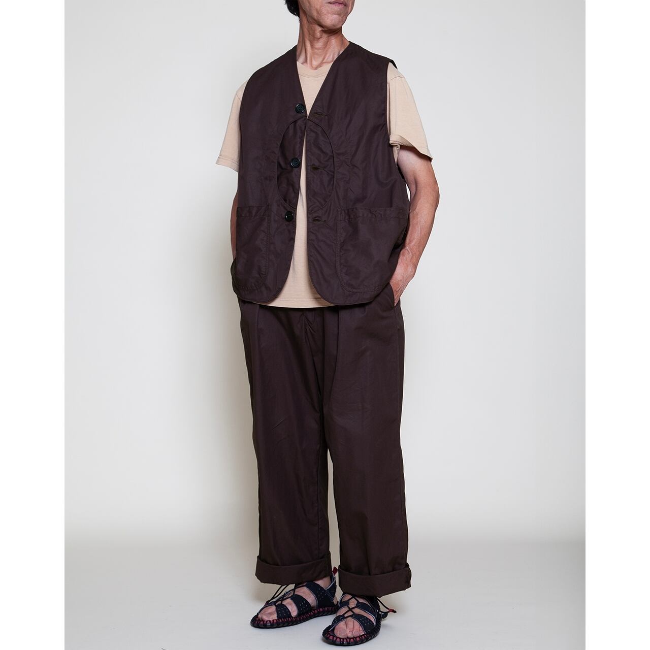 THE CORONA UTILITY / GAME VEST High Density Chambray Gabardine