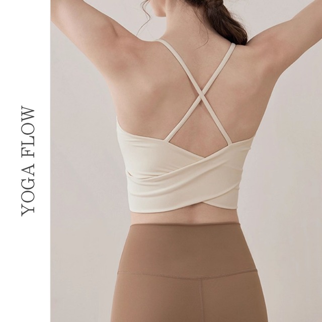 【クロスストラップブラ３色展開 F0081